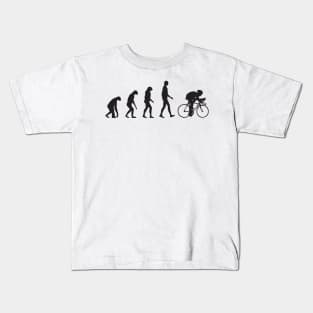 Evolution cycling Kids T-Shirt